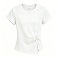 Slim T-Shirt with Side Slit