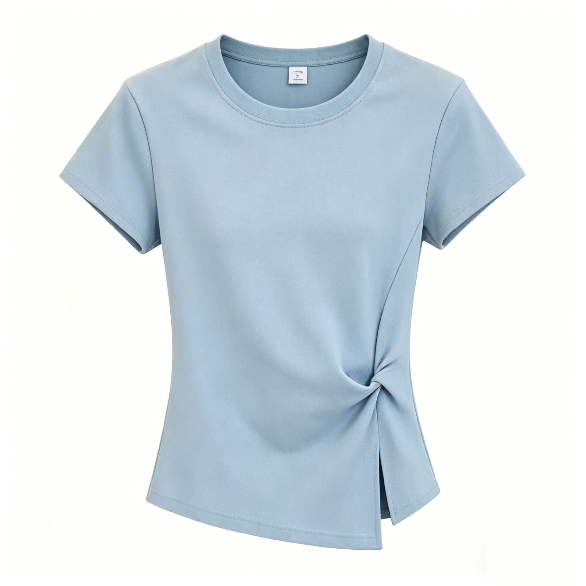 Slim T-Shirt with Side Slit
